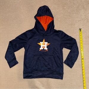 Genuine Merchandise Kids Navy and Orange Hoodie